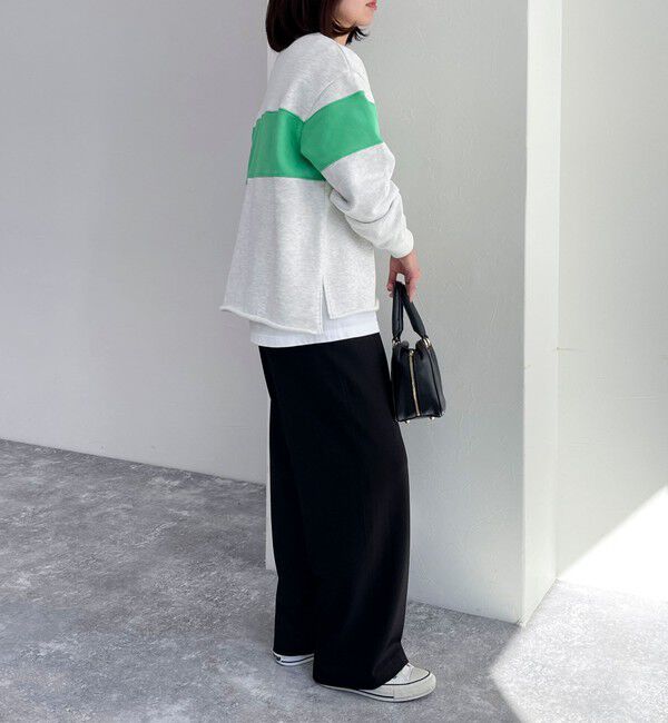 fredy emue「リメイク風スウェットプルオーバー」|スウェット・ジャージ|