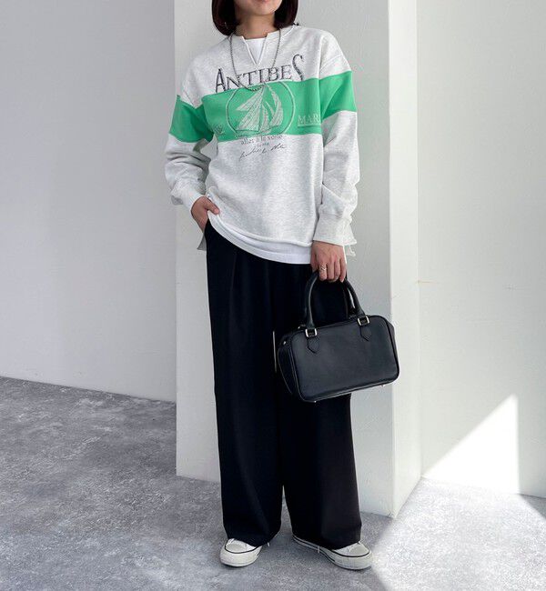 fredy emue「リメイク風スウェットプルオーバー」|スウェット・ジャージ|