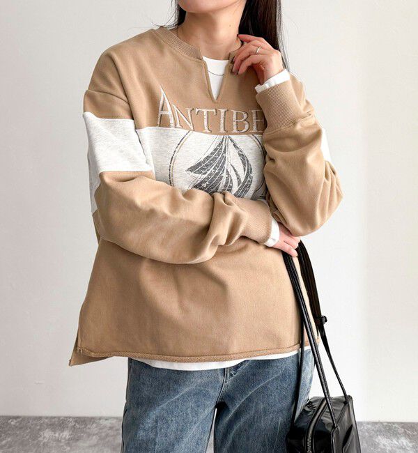 fredy emue「リメイク風スウェットプルオーバー」|スウェット・ジャージ|