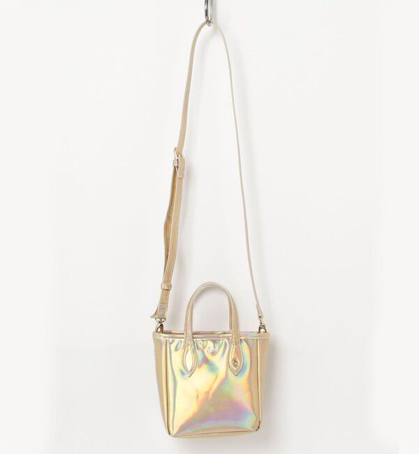 fredy emue「【BEAURE/ビュレ】レザーエナメルミニトートバッグ」|ショルダー・メッセンジャー|