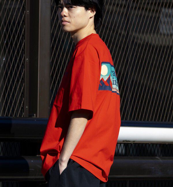 GLOSTER「【Franklin Climbing】FLEX TECH バックプリント 半袖ロゴTシャツ」|Tシャツ・カットソー|