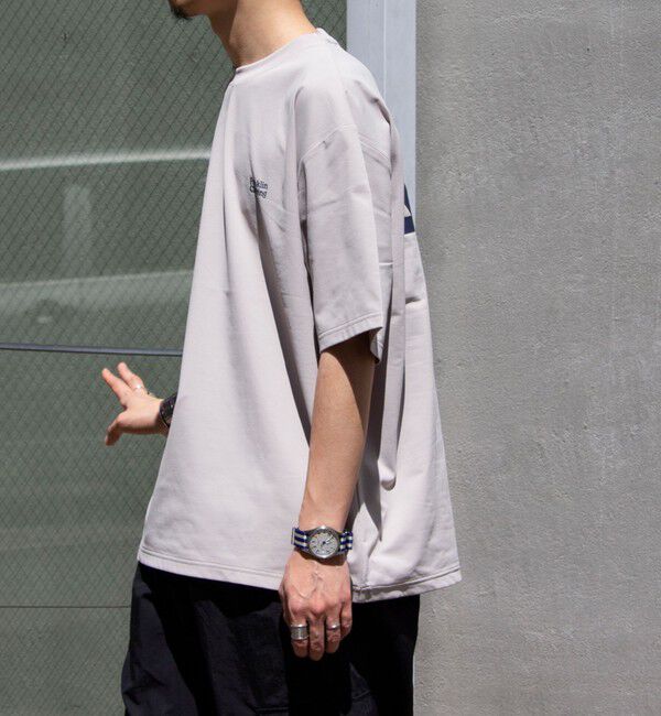 GLOSTER「【Franklin Climbing】FLEX TECH バックプリント 半袖ロゴTシャツ」|Tシャツ・カットソー|