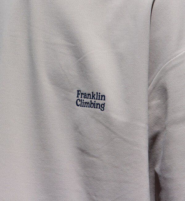 GLOSTER「【Franklin Climbing】FLEX TECH バックプリント 半袖ロゴTシャツ」|Tシャツ・カットソー|