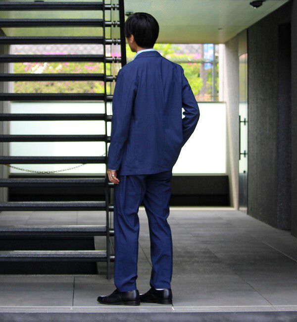 GLOSTER「【GLOSTER/グロスター】COOLMAX ポリトロスラックス イージーパンツ」|チノ|