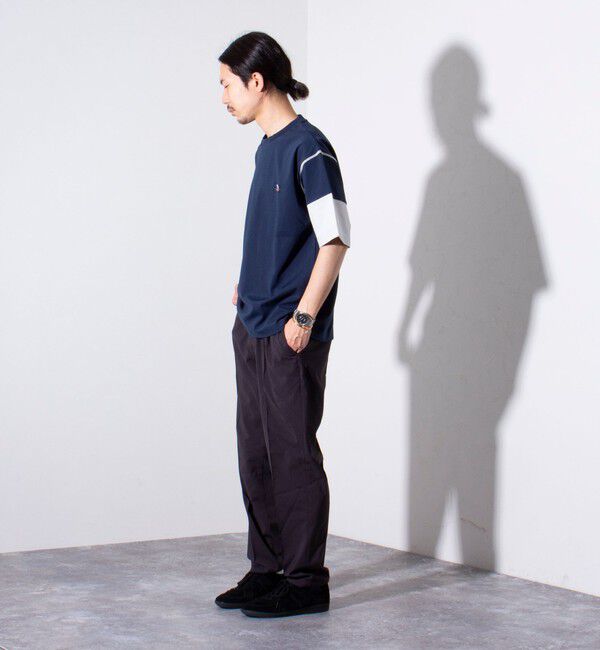 GLOSTER「【GLOSTER/グロスター】COOLMAX ポリトロスラックス イージーパンツ」|チノ|