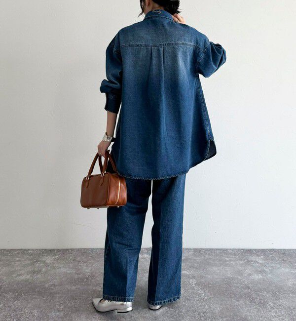 fredy emue「デニムオーバーシャツジャケット」|シャツ・ブラウス|
