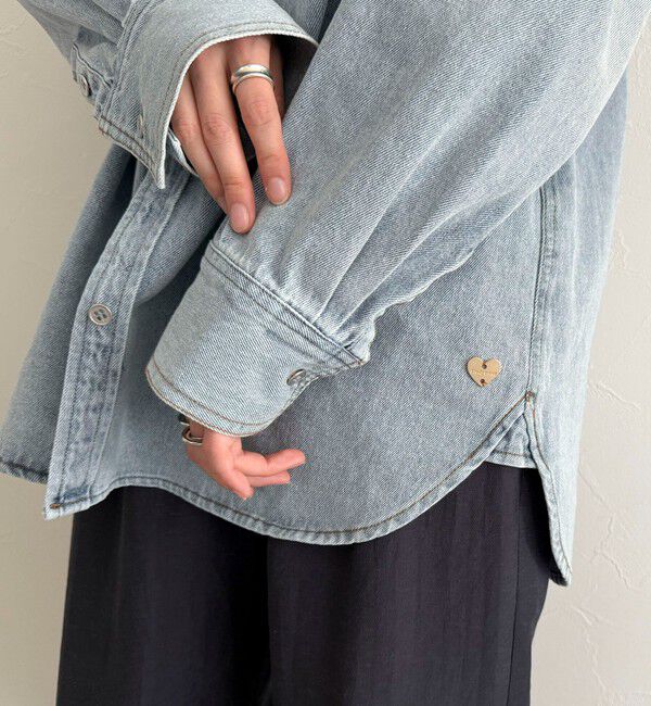 fredy emue「デニムオーバーシャツジャケット」|シャツ・ブラウス|