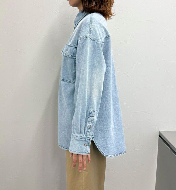 fredy emue「デニムオーバーシャツジャケット」|シャツ・ブラウス|