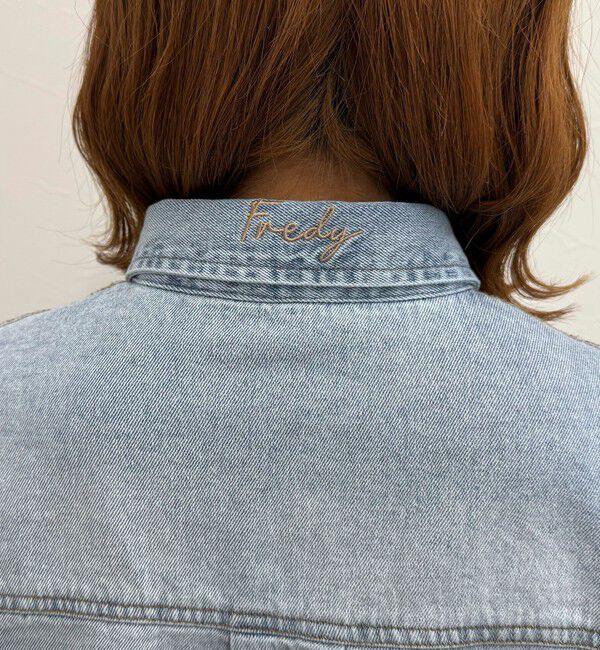 fredy emue「デニムオーバーシャツジャケット」|シャツ・ブラウス|