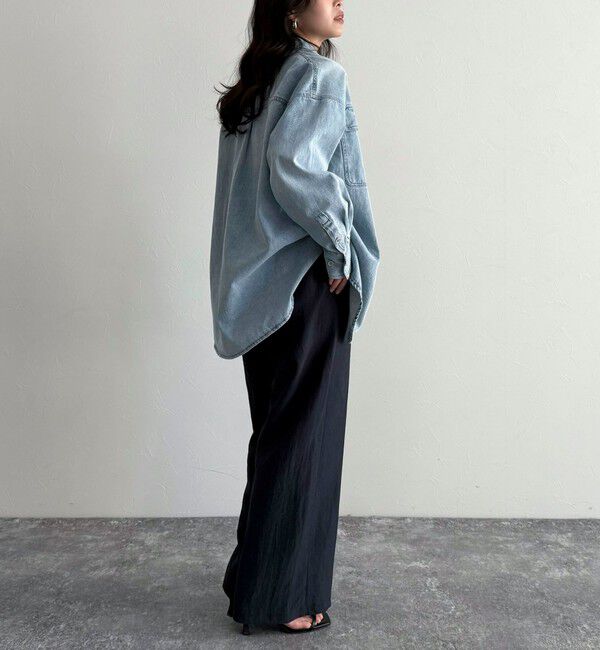 fredy emue「デニムオーバーシャツジャケット」|シャツ・ブラウス|