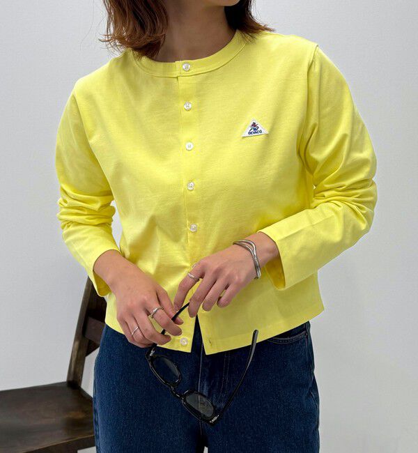 fredy emue「【GEVACO/ゲバコ】クルーネックショートカーディガン」|カーディガン|