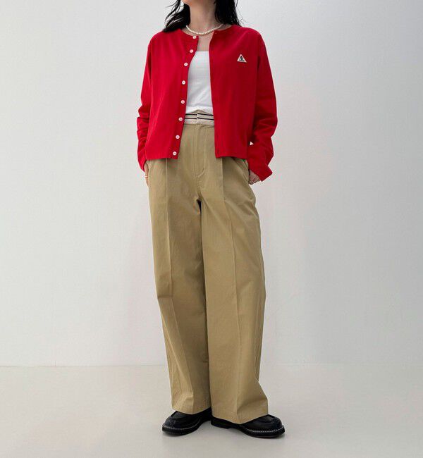 fredy emue「【GEVACO/ゲバコ】クルーネックショートカーディガン」|カーディガン|