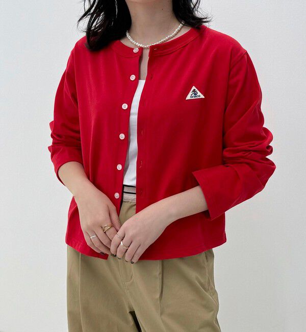 fredy emue「【GEVACO/ゲバコ】クルーネックショートカーディガン」|カーディガン|