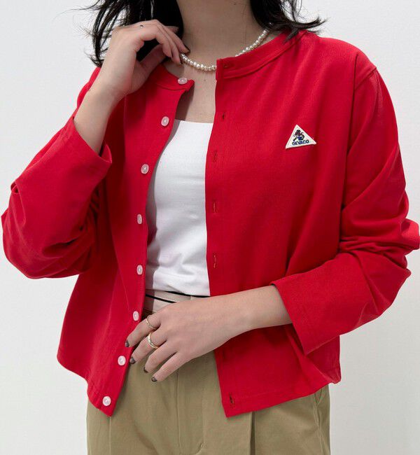 fredy emue「【GEVACO/ゲバコ】クルーネックショートカーディガン」|カーディガン|