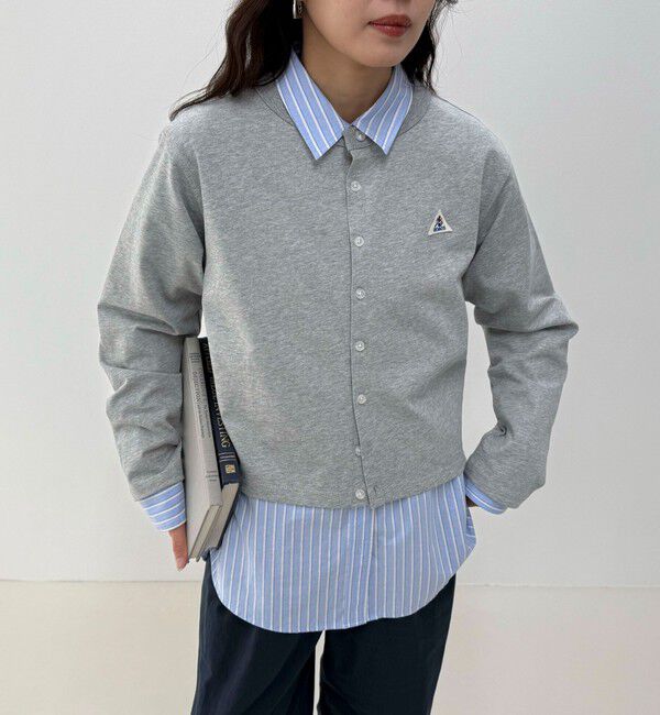 fredy emue「【GEVACO/ゲバコ】クルーネックショートカーディガン」|カーディガン|