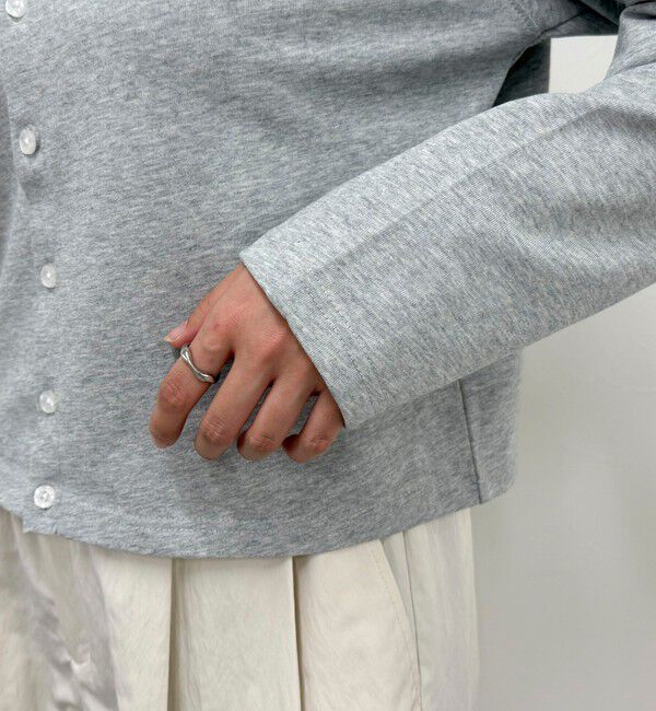 fredy emue「【GEVACO/ゲバコ】クルーネックショートカーディガン」|カーディガン|