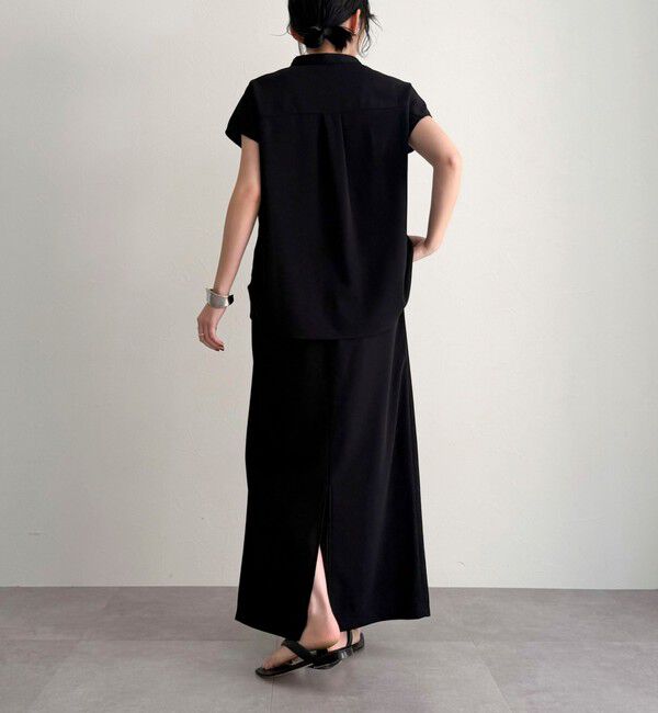 fredy emue「《セットアップ対応》ジョーゼットイーイジータイトスカート」|タイト|