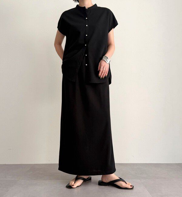 fredy emue「《セットアップ対応》ジョーゼットイーイジータイトスカート」|タイト|