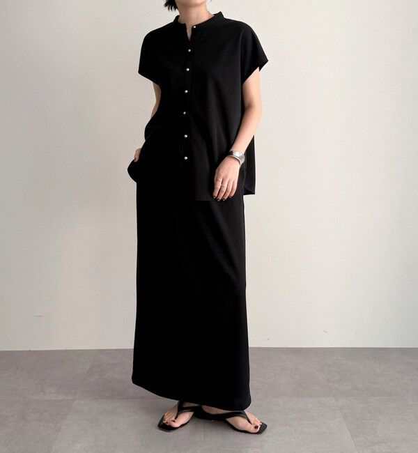 fredy emue「《セットアップ対応》ジョーゼットイーイジータイトスカート」|タイト|