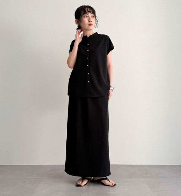 fredy emue「《セットアップ対応》ジョーゼットイーイジータイトスカート」|タイト|