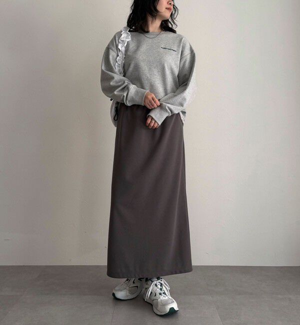 fredy emue「《セットアップ対応》ジョーゼットイーイジータイトスカート」|タイト|