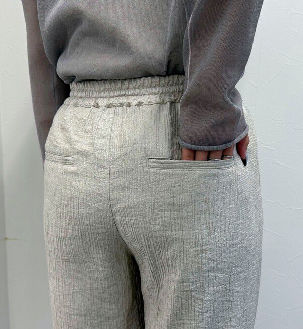 fredy emue「《セットアップ対応》Shiny creapイージーパンツ」|チノ|