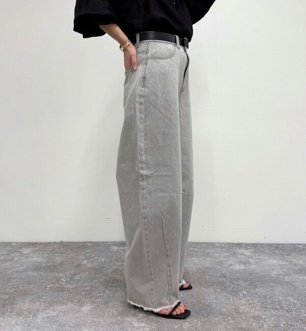 fredy emue「カーブデニムパンツ」|デニム|