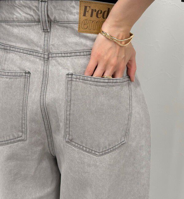 fredy emue「カーブデニムパンツ」|デニム|