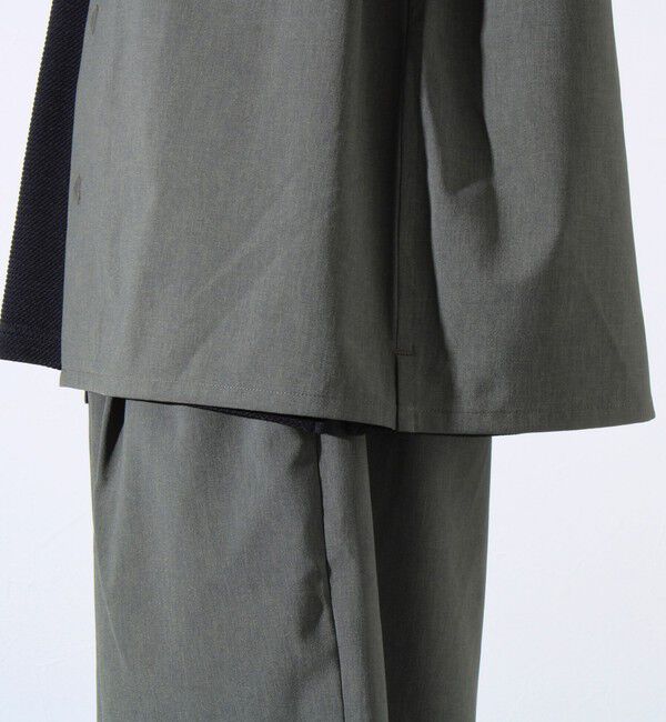 GLOSTER「【GLOSTER/グロスター】フレンチブルドッグ刺繍 COOLMAX オープンカラーシャツ」|シャツ・ブラウス|