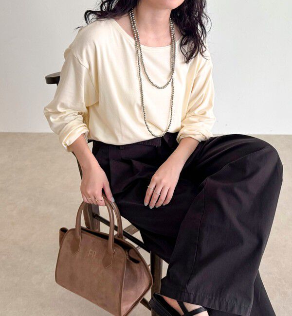 fredy emue「パール／メタルマルチロングネックレス」|ネックレス|