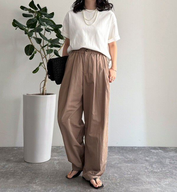 fredy emue「【新色追加！】ベーシッククロップド丈Tシャツ」|Tシャツ・カットソー|