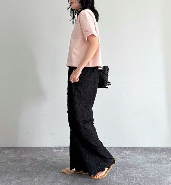 fredy emue「【新色追加！】ベーシッククロップド丈Tシャツ」|Tシャツ・カットソー|