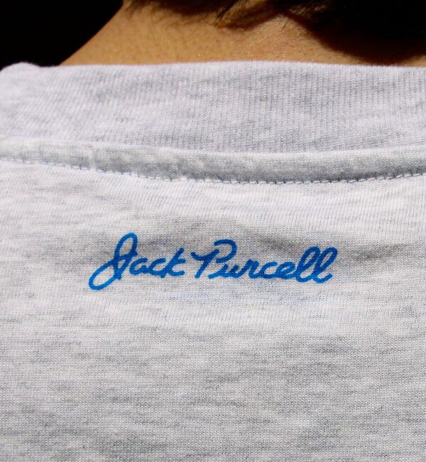 GLOSTER「【Jack Purcell/ジャックパーセル】コーマ天竺 バックプリント グラフィックTシャツ」|Tシャツ・カットソー|