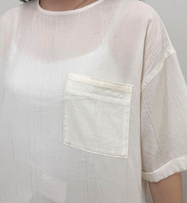 fredy emue「半袖Tシャツブラウス」|シャツ・ブラウス|