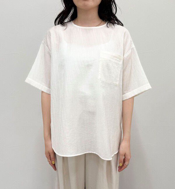 fredy emue「半袖Tシャツブラウス」|シャツ・ブラウス|