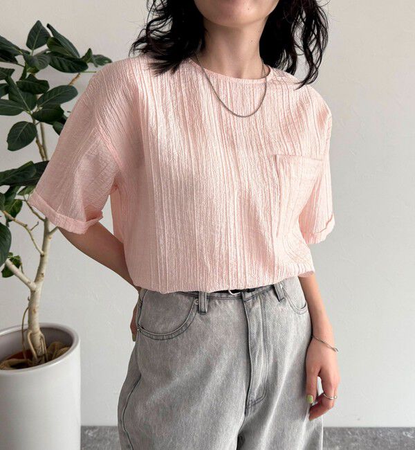 fredy emue「半袖Tシャツブラウス」|シャツ・ブラウス|