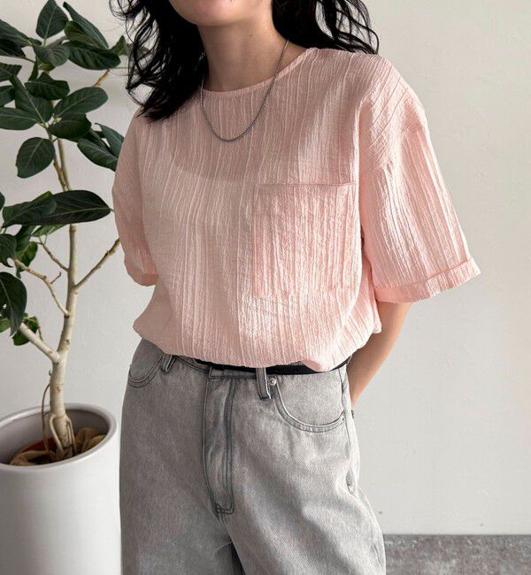 fredy emue「半袖Tシャツブラウス」|シャツ・ブラウス|