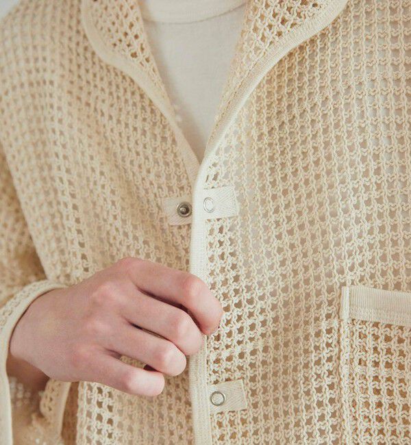 GLOSTER「【ARMY TWILL/アーミーツイル】Cotton Mesh Shirt コットンメッシュシャツ」|シャツ・ブラウス|