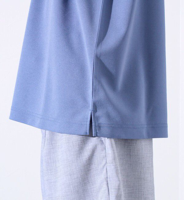 GLOSTER「【GLOSTER/グロスター】フレンチブルドッグ刺繍 カットジョーゼットTシャツ」|Tシャツ・カットソー|