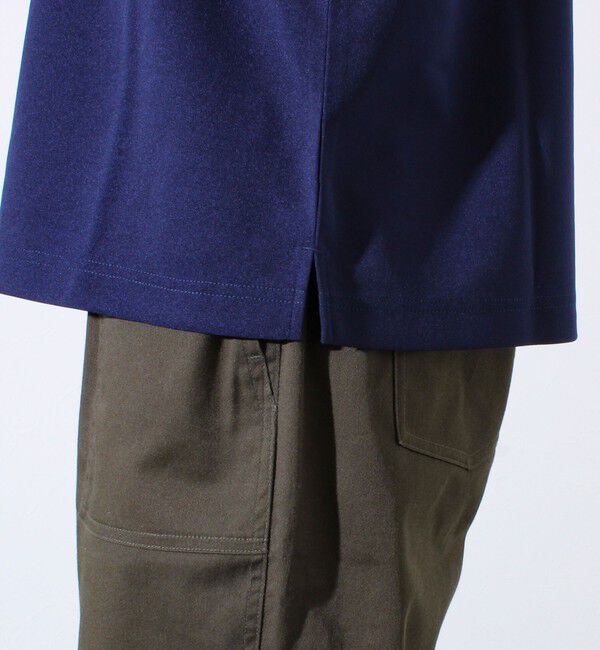 GLOSTER「【GLOSTER/グロスター】フレンチブルドッグ刺繍 カットジョーゼットTシャツ」|Tシャツ・カットソー|