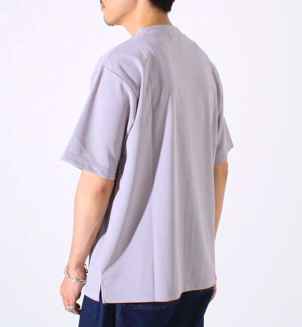 GLOSTER「【GLOSTER/グロスター】フレンチブルドッグ刺繍 カットジョーゼットTシャツ」|Tシャツ・カットソー|