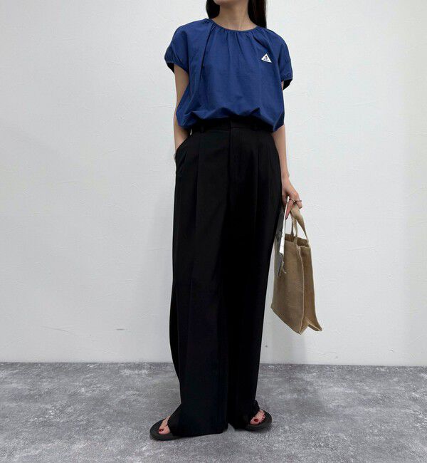 fredy emue「【GEVACO/ゲバコ】リネンフレンチスリーブブラウス」|シャツ・ブラウス|