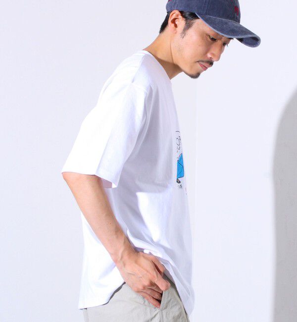 GLOSTER「イラストレーター【ogwillust/オガワナツミ】 コラボ プリントTシャツ」|Tシャツ・カットソー|