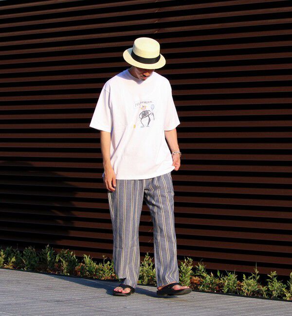 GLOSTER「イラストレーター【ogwillust/オガワナツミ】 コラボ プリントTシャツ」|Tシャツ・カットソー|