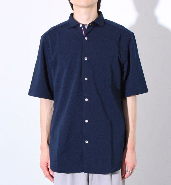 GLOSTER「&rdquo;速乾性・ストレッチ性・抗ピリング性・耐洗濯性&rdquo; PERFECTEX ハイツイストパラシュートシャツ」|シャツ・ブラウス|