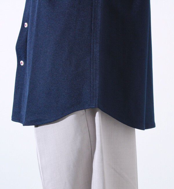 GLOSTER「&rdquo;速乾性・ストレッチ性・抗ピリング性・耐洗濯性&rdquo; PERFECTEX ハイツイストパラシュートシャツ」|シャツ・ブラウス|