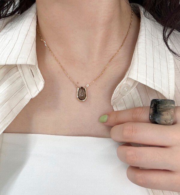 fredy emue「ドロップチューリップネックレス」|ネックレス|