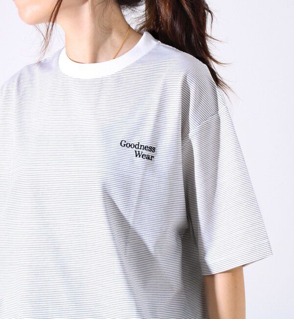 GLOSTER「&rdquo;速乾性・ストレッチ性・抗ピリング性・耐洗濯性&rdquo; PERFECTEX 天竺ラッシュTシャツ」|Tシャツ・カットソー|ホワイト系その他