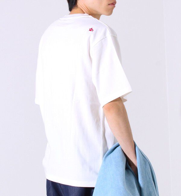 GLOSTER「【GLOSTER/グロスター】BOY刺繍入り ボーイフレンドTシャツ」|Tシャツ・カットソー|