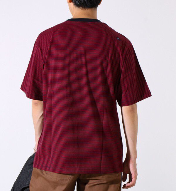 GLOSTER「【GLOSTER/グロスター】BOY刺繍入り ボーイフレンドTシャツ」|Tシャツ・カットソー|